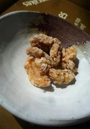 材料3つ♪♫♬　くるみの味噌砂糖からめ　-レシピのメイン写真