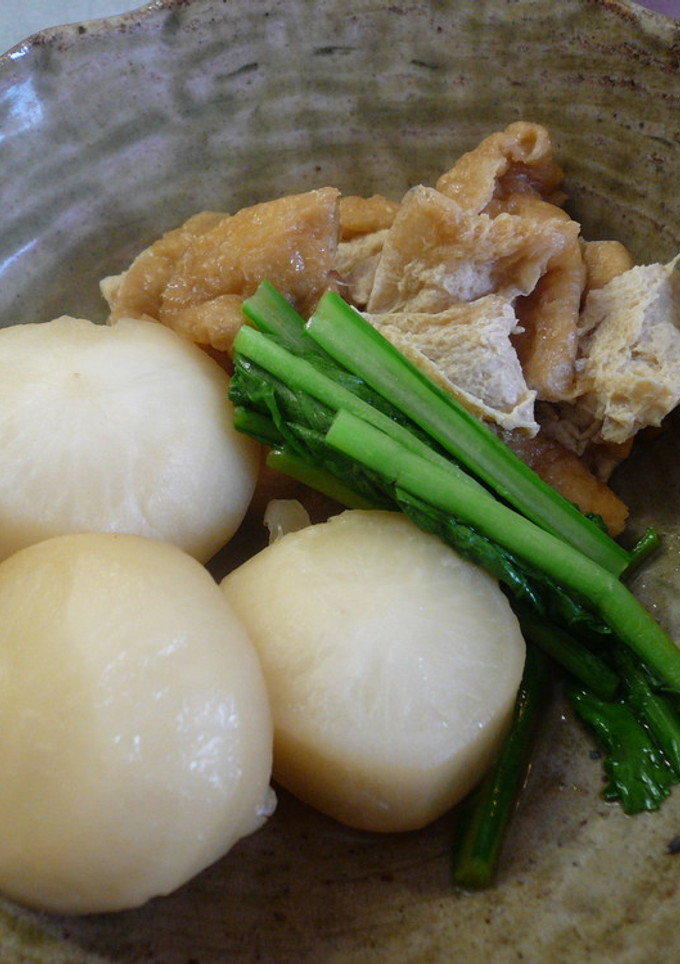 かぶと油揚げの煮びたし-レシピのメイン写真
