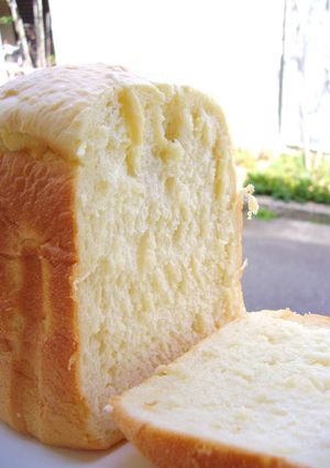 ふんわり幸せ♡♥♡ＨＢで豆腐の食パン-レシピのメイン写真