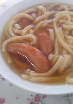 簡単！甘め味付け煮込みうどん-レシピのメイン写真