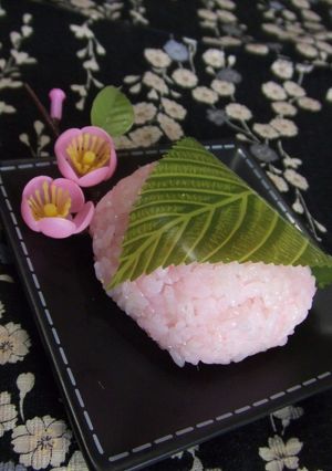 桜餅？ピンクのおにぎり-レシピのメイン写真