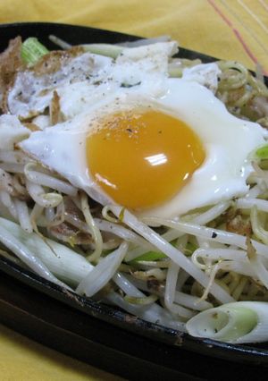 ハマっちゃう！ポン酢で食べる塩焼きそば-レシピのメイン写真