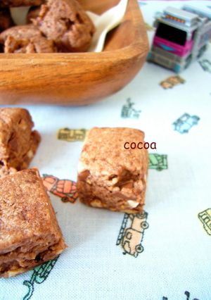 cocoa♡キューブクッキー-レシピのメイン写真
