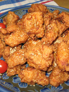 胡麻タップリの鶏の唐揚げ-レシピのメイン写真