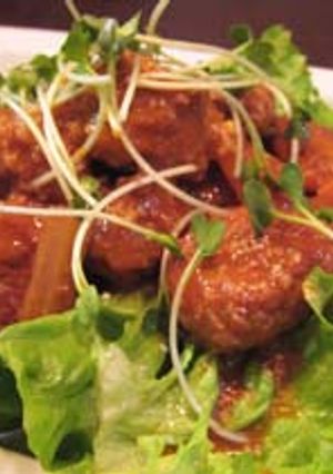 鶏肉団子の赤ワインケチャップ煮-レシピのメイン写真
