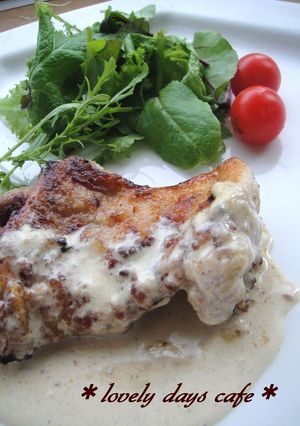 鶏もも肉のソテーアンチョビクリームソース-レシピのメイン写真