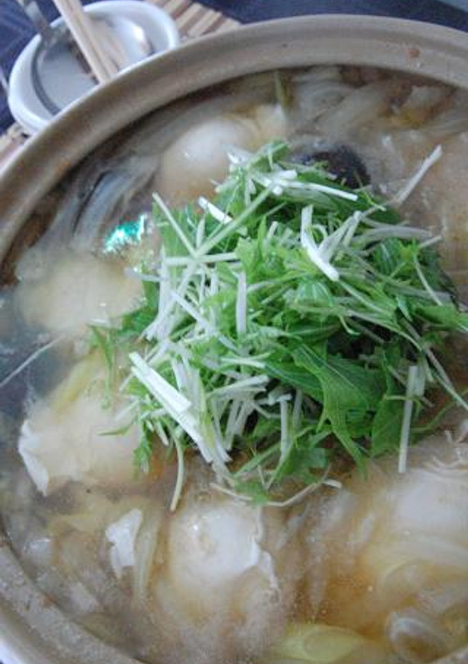 肉無しでも大満足!大根と白菜のとろみ塩鍋-レシピのメイン写真