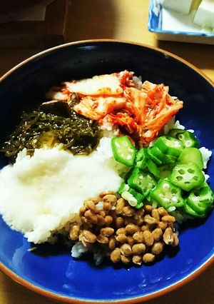 居酒屋賄い夏バテ撃退ねばねば元気丼-レシピのメイン写真