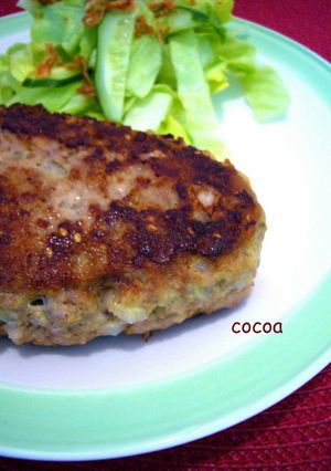 まろやか♡味噌ごまハンバーグ-レシピのメイン写真