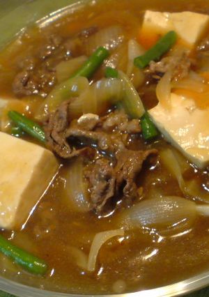 汁ダク牛皿？風　肉豆腐-レシピのメイン写真