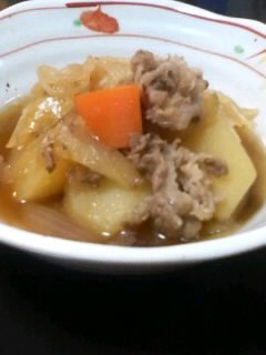 新じゃが♪つゆだく”肉じゃが” (^^)-レシピのメイン写真