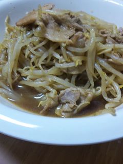 ★:簡単豚肉ともやしの炒め物-レシピのメイン写真