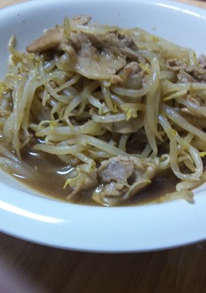 ★:簡単豚肉ともやしの炒め物-レシピのメイン写真