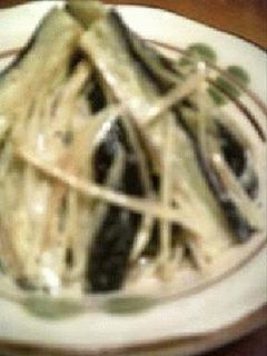 なす+みょうがのゴマ和え-レシピのメイン写真