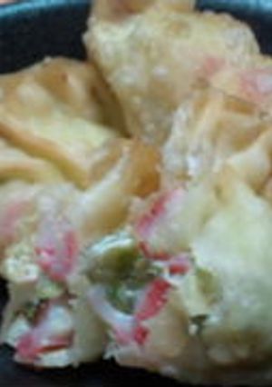 カニマヨの餃子風?!-レシピのメイン写真