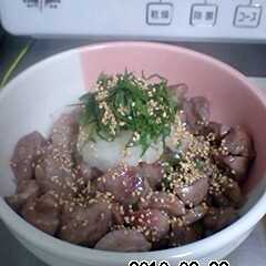รูปของ 砂肝の揚げ炒め　おろしぽん酢風味