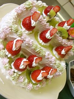 ☆ひな祭りケーキ☆-レシピのメイン写真