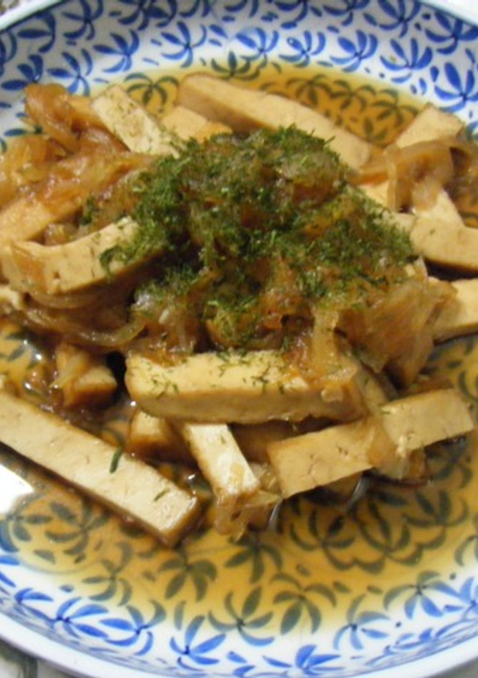 ご飯が進む厚揚げの甘辛煮-レシピのメイン写真