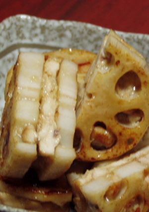 ボリューム満点。れんこんの挟み焼き-レシピのメイン写真