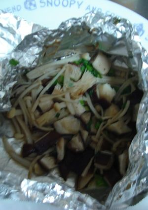 きのこのホイル焼き-レシピのメイン写真