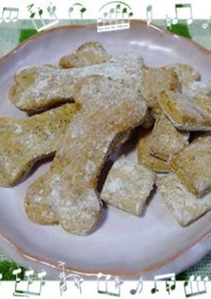 わんクッキーＵ‘‘・）　犬用クッキー-レシピのメイン写真