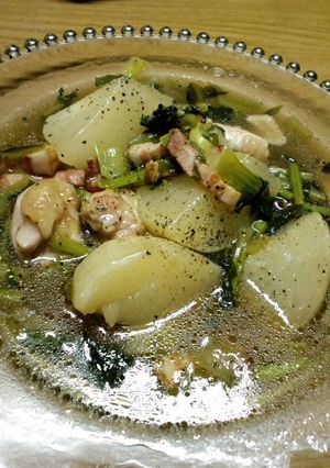 カブと鶏肉のトロｯと煮込み-レシピのメイン写真