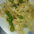 豚肉卵もやし豆腐の中華風炒め☆