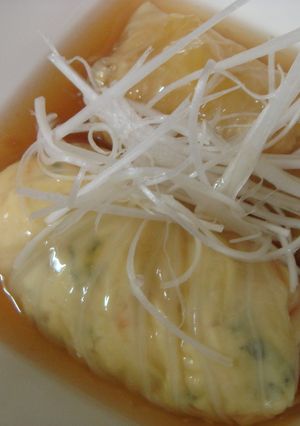 ふわふわ☆豆腐つくねのロールキャベツ-レシピのメイン写真