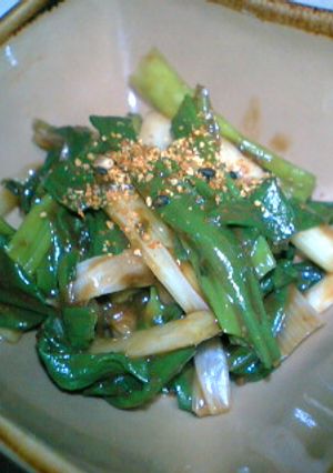 セロリ味噌で☆わけぎのぬた-レシピのメイン写真