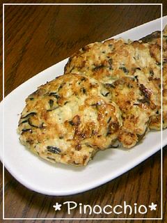 ひじきの煮物で❀つくねバーグ-レシピのメイン写真