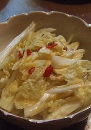 辛旨！白菜の中国風漬物（ラーパーツァイ）-レシピのメイン写真