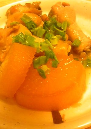 大根と手羽元の煮物-レシピのメイン写真