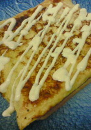 思い出朝食★父の玉子焼きマヨトースト②-レシピのメイン写真