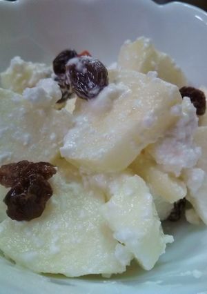 牛乳と熟味酢でなんちゃってチーズサラダ-レシピのメイン写真