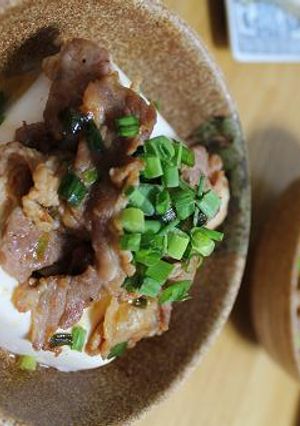 ホットな冷ややっこ-レシピのメイン写真