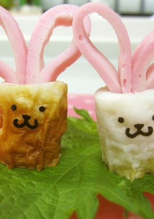 ハートのウサギちゃん♡-レシピのメイン写真