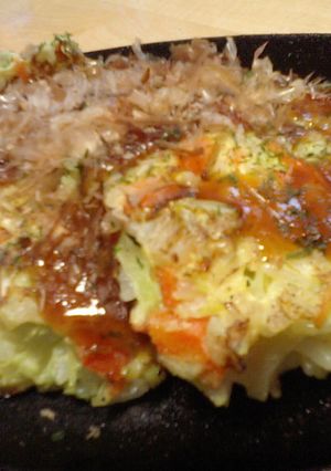 簡単 ごはんでお好み焼き-レシピのメイン写真