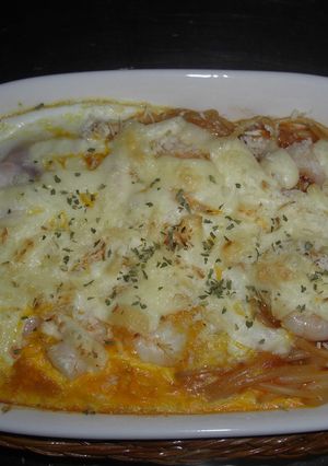 トマトソースのパスタグラタン-レシピのメイン写真
