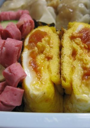 トマトソース入り卵焼き(お弁当に）-レシピのメイン写真