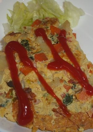 野菜たっぷり♪スペイン風オムレツ-レシピのメイン写真
