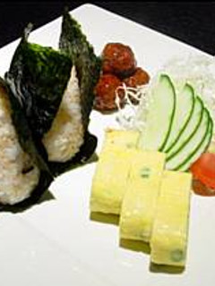 玄米おにぎりのワンプレートランチ-レシピのメイン写真