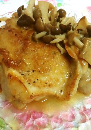 ☺簡単♬こってり❤鶏肉のキノコソテー☺-レシピのメイン写真