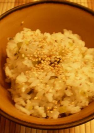 ☆エコかな？大根の葉炊き込みご飯☆-レシピのメイン写真