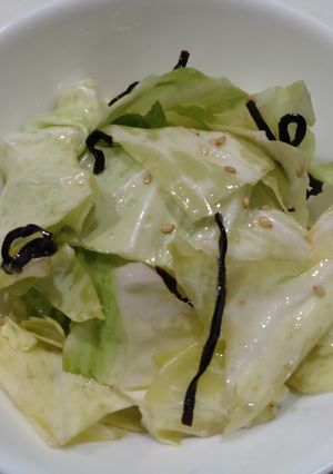 居酒屋風♪キャベツの塩こんぶ和え-レシピのメイン写真