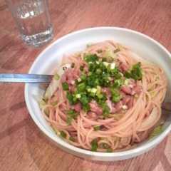 白菜納豆和風パスタ-レシピのメイン写真