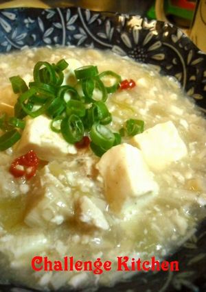 ホワイト麻婆豆腐丼♪-レシピのメイン写真