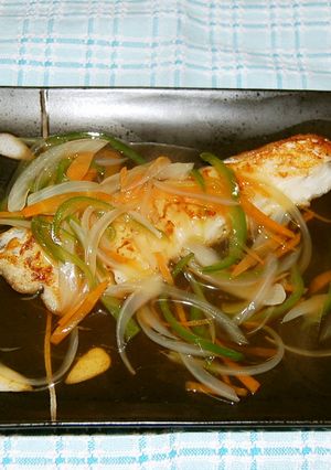 簡単にできる・・鱈(たら）の野菜あんかけ-レシピのメイン写真