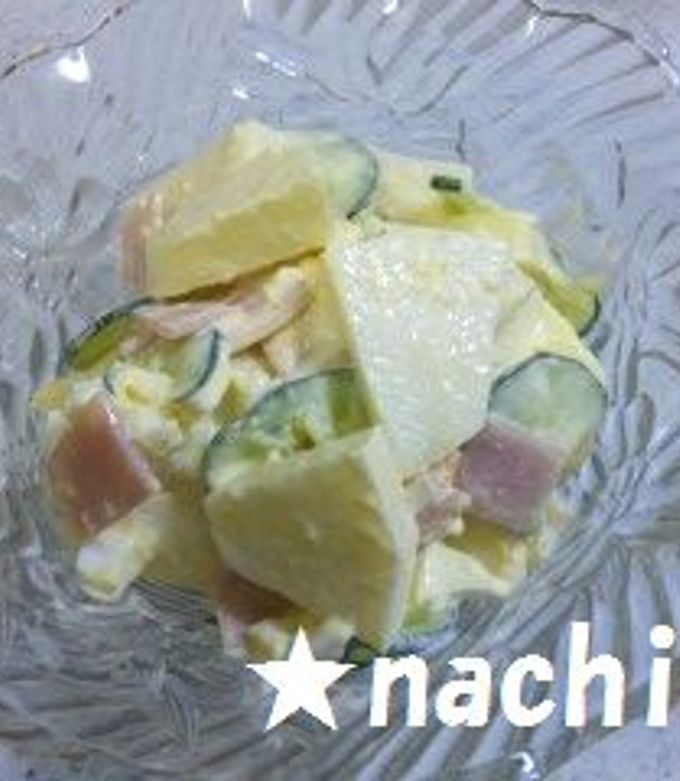 簡単りんごサラダ-レシピのメイン写真