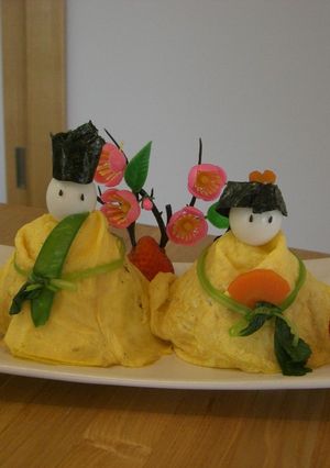 ひな祭り☆親子で作るお雛様寿司-レシピのメイン写真