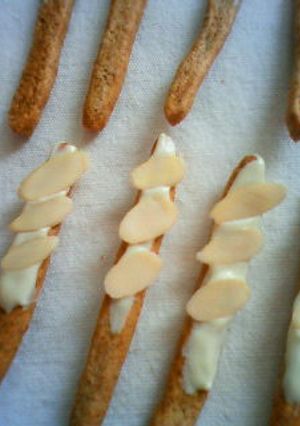全粒粉スティック(ホワイトチョコ)-レシピのメイン写真